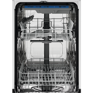 Electrolux 700 Slim, 10 комплектов посуды, нерж. сталь - Отдельностоящая посудомоечная машина