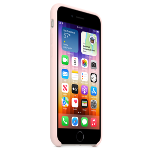 Apple iPhone 7/8/SE 2020 Silicone Case, розовый - Силиконовый чехол