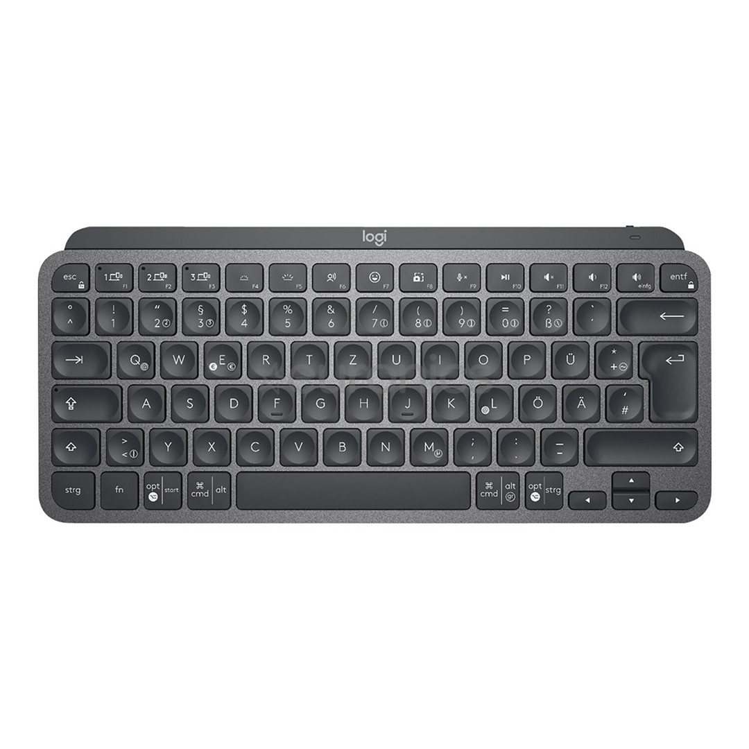 Logitech MX Keys Mini, US, серый - Беспроводная клавиатура