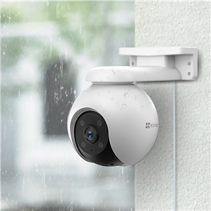 EZVIZ H8 Pro 3K, 5 MP, WiFi, LAN, human and vehicle detection, night vision, white  - Pan & Tilt WiFi Camera