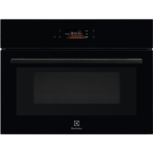 Electrolux 600, 42 L, 1000 W, black - Built-in Compact Microwave Oven EVM8E08Z