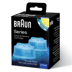 Braun, 2 pieces - Clean and Recartridge CCR2