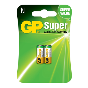 GP, LR1, 2 pcs - Batteries LR1/910A-U2