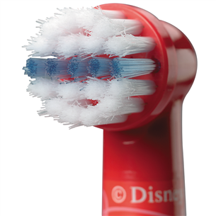 Braun Kids, 2 pieces, red - Spare brushes for children's electric toothbrush EB10-2KNEW