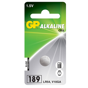 GP, LR54, 1.5 V - Battery