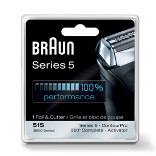 Braun Series 5 - Replacement Foil and Cutter 51SNEW