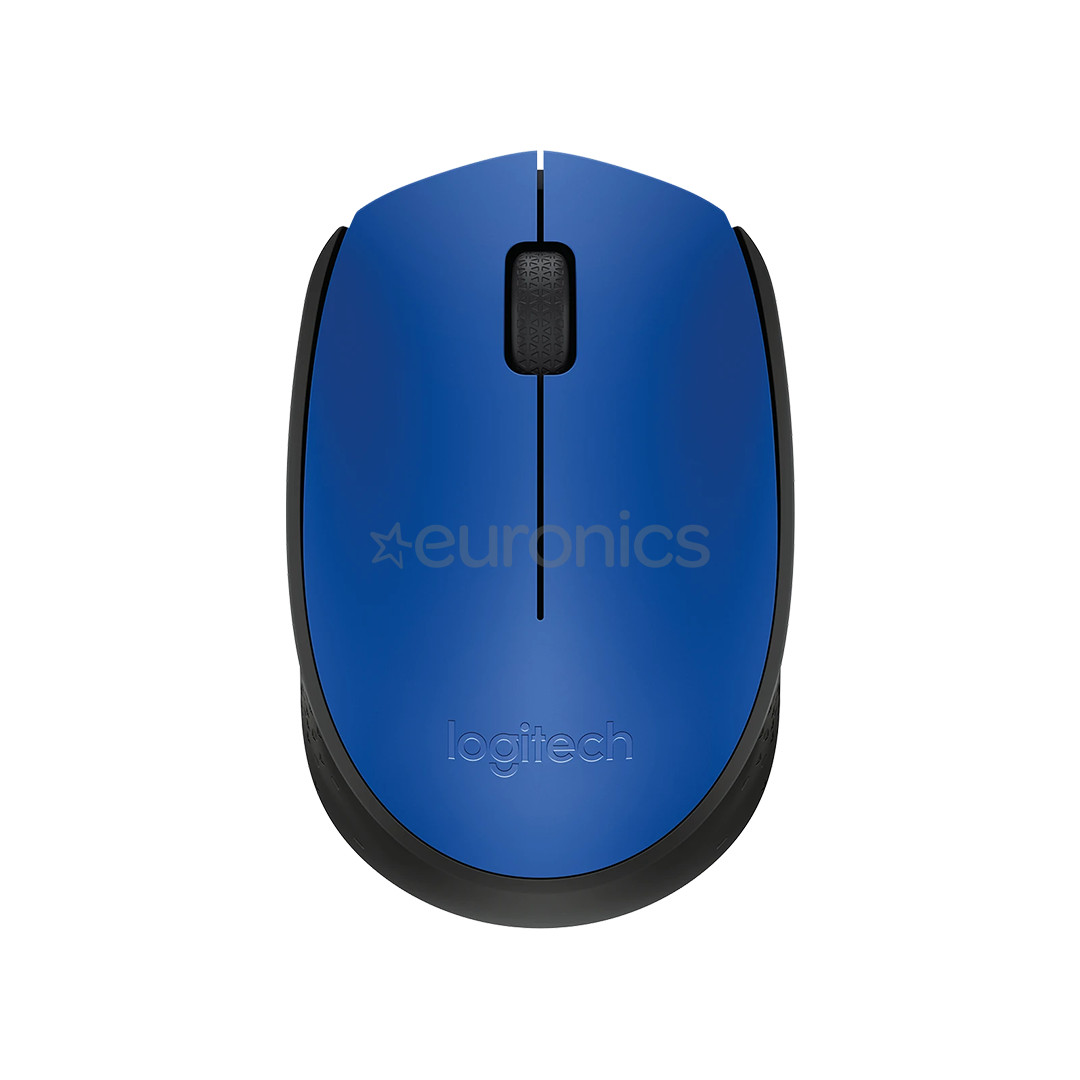 Logitech M171, синий - Беспроводная оптическая мышь