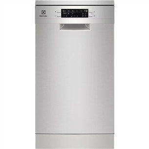 Electrolux 700 Slim, 10 place settings, stainless steel - Free standing dishwasher ESG43310SX