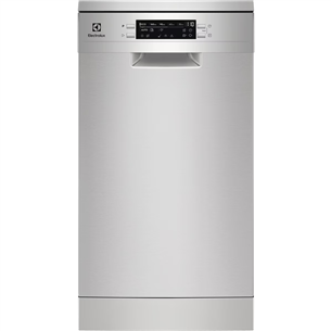 Electrolux 700 Slim, 10 place settings, stainless steel - Free standing dishwasher ESG43310SX