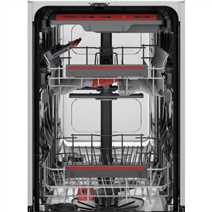 AEG 7000 Slim, 10 комплектов посуды, нерж. сталь - Отдельностоящая посудомоечная машина