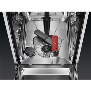 AEG 7000 Slim, 10 place settings, stainless steel - Free standing dishwasher