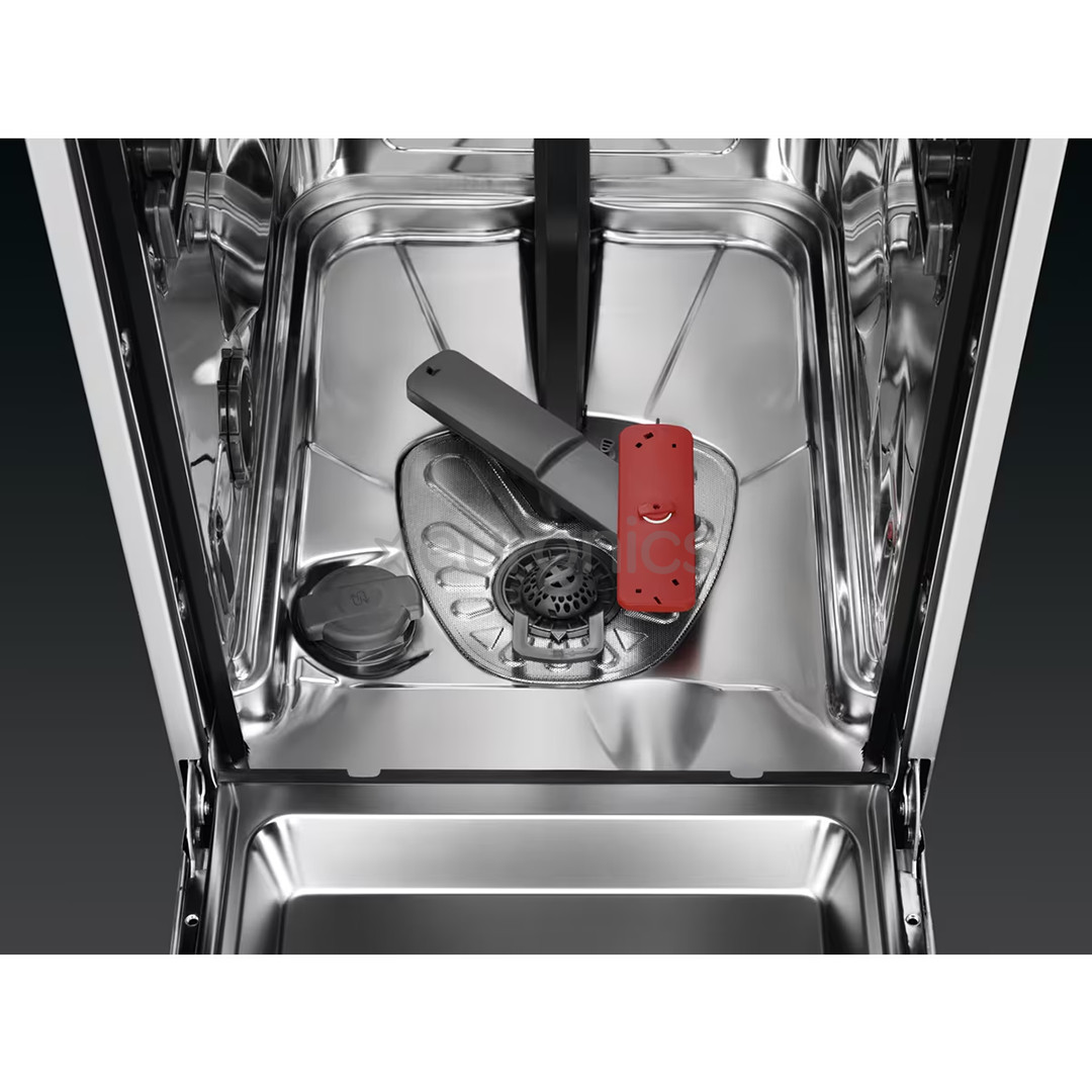 AEG 7000 Slim, 10 place settings, stainless steel - Free standing dishwasher
