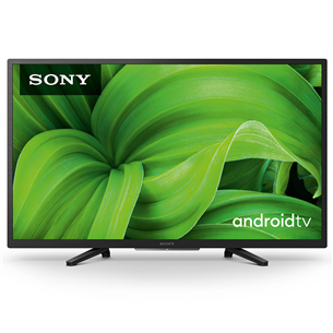 Sony W800, 32'', HD, LED LCD, Smart TV, feet stand, black - TV KD32W800P1AEP