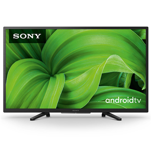 Sony W800, 32'', HD, LED LCD, Smart TV, jalad äärtes, must - Teler