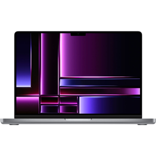 Apple MacBook Pro 14 (2023), M2 Pro 10C/16C, 16 ГБ, 512 ГБ, SWE, серый космос - Ноутбук MPHE3KS/A