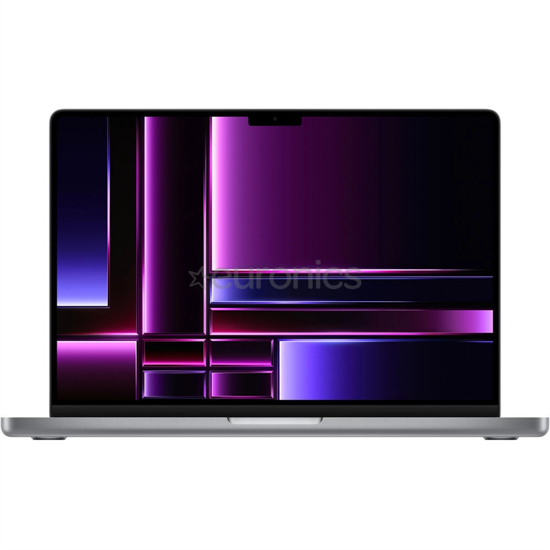 Apple MacBook Pro 14" (2023), M2 Pro 12C/19C, 16 GB, 1 TB, RUS, kosmosehall - Sülearvuti