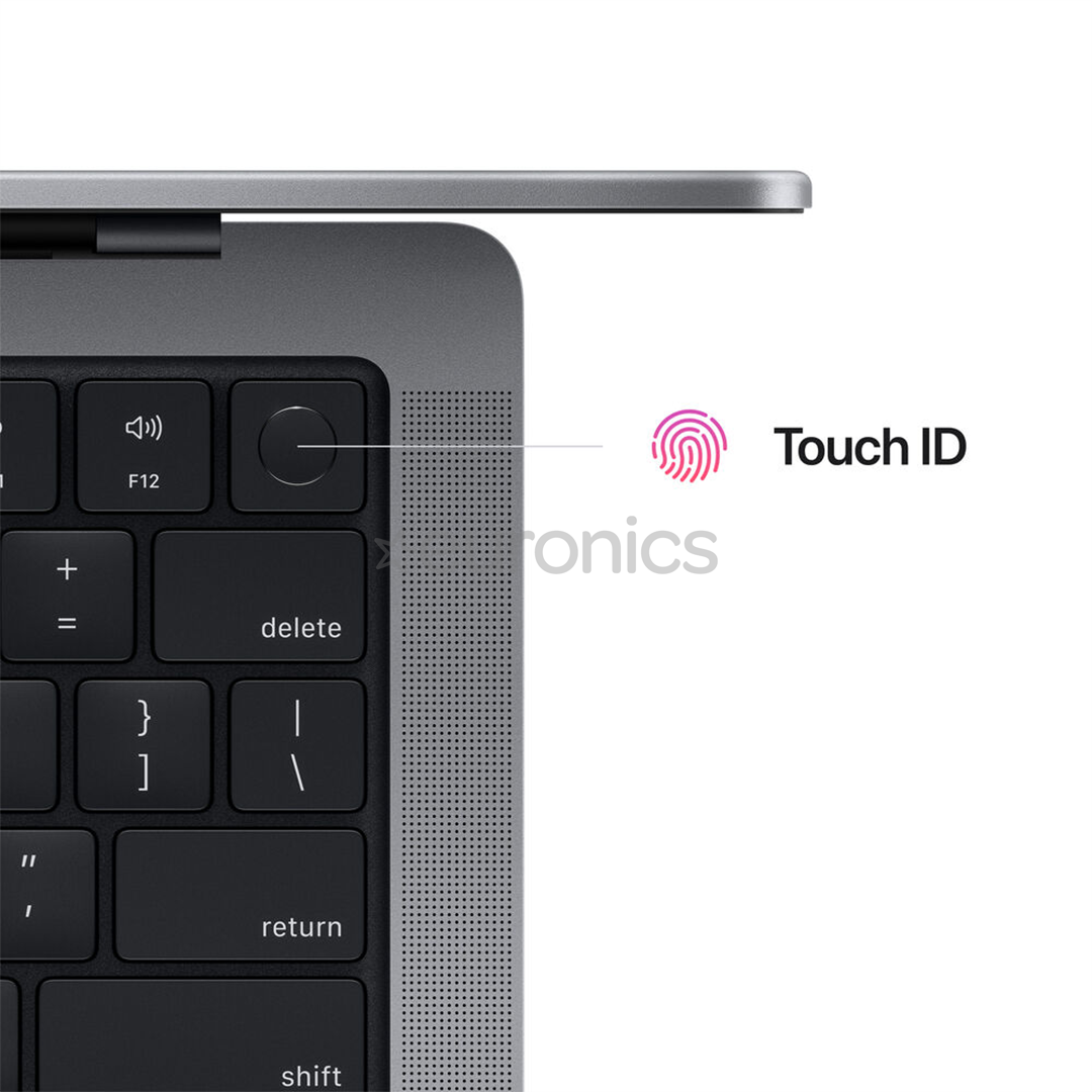 Apple MacBook Pro 14" (2023), M2 Pro 12C/19C, 16 GB, 1 TB, ENG, kosmosehall - Sülearvuti