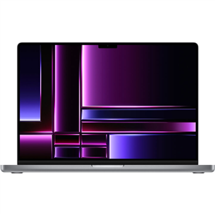 Apple MacBook Pro 16 (2023), M2 Pro 12C/19C, 16 ГБ, 512 ГБ, SWE, серый космос - Ноутбук