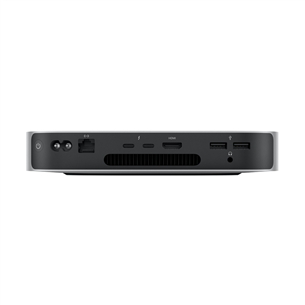 Apple Mac Mini (2023), M2 8C/10C, 8 ГБ, 256 ГБ, серебристый - Настольный компьютер