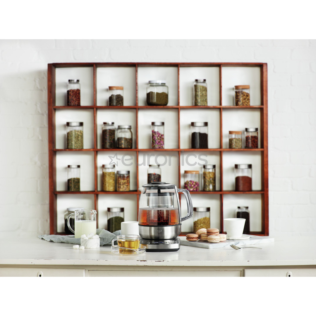 Sage the Tea Maker, tea strainer, variable thermostat, 1.5 L, clear/inox - Kettle