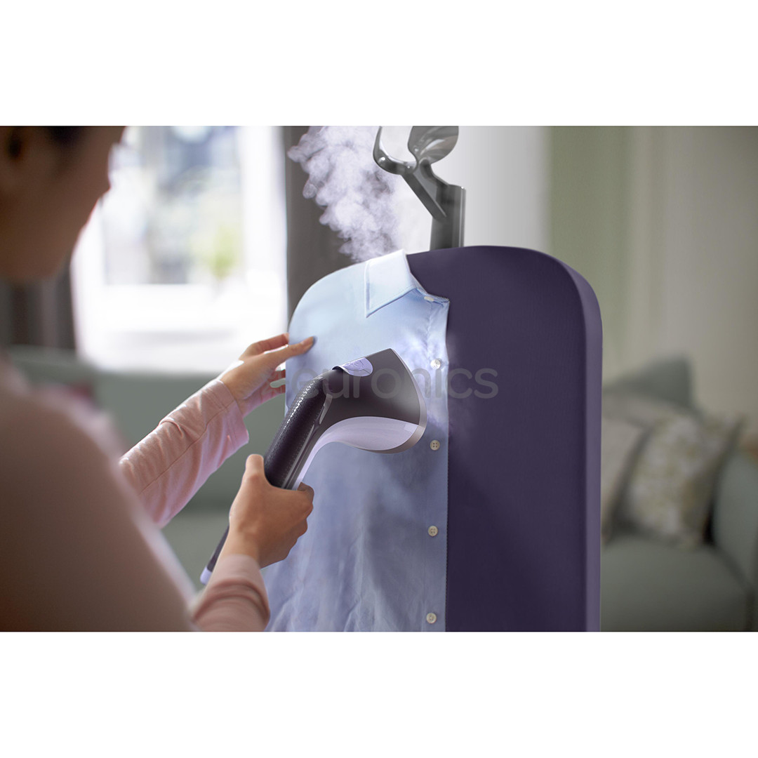 Philips Stand Steamer 3000 Series, XL StyleBoard, purple - Ironing system