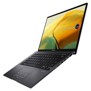 ASUS Zenbook 14 OLED, 14'', 2.8K, Ryzen 5, 8 GB, 1 TB, W11H, must- Sülearvuti