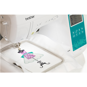 Brother Innovis F580VM1, white - Sewing and embroidery machine