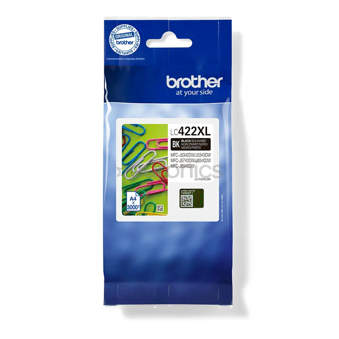 Brother LC422BK XL, черный - Картридж