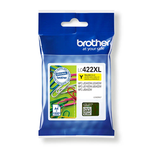 Brother LC422Y XL, yellow - Ink cartridge