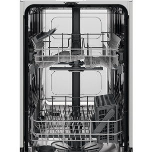 Electrolux 300 Slim, 9 place settings, white - Free standing dish washer