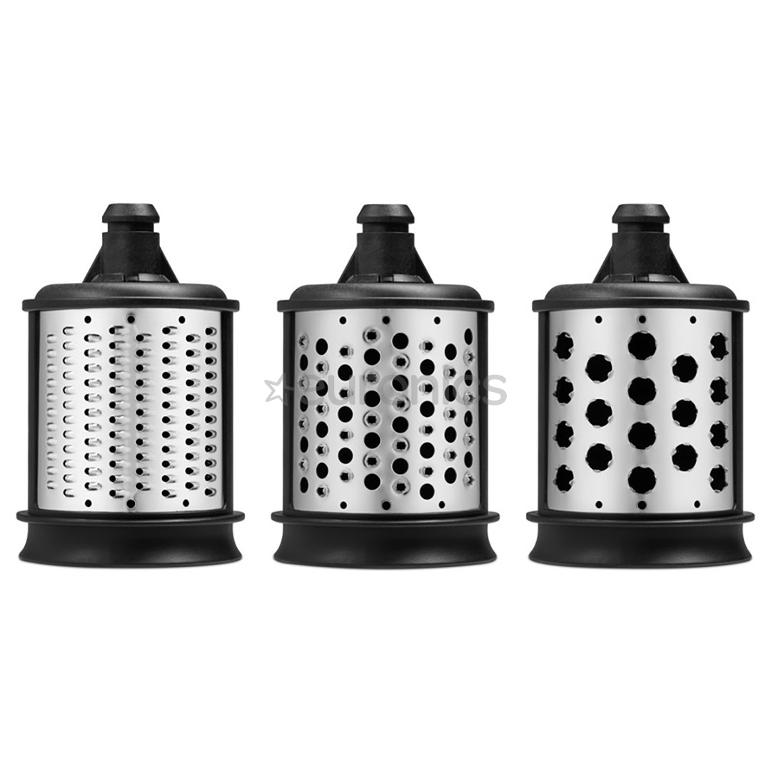 KitchenAid, 5KSMVSA, stainless steel - Shredding and grating accessory pack