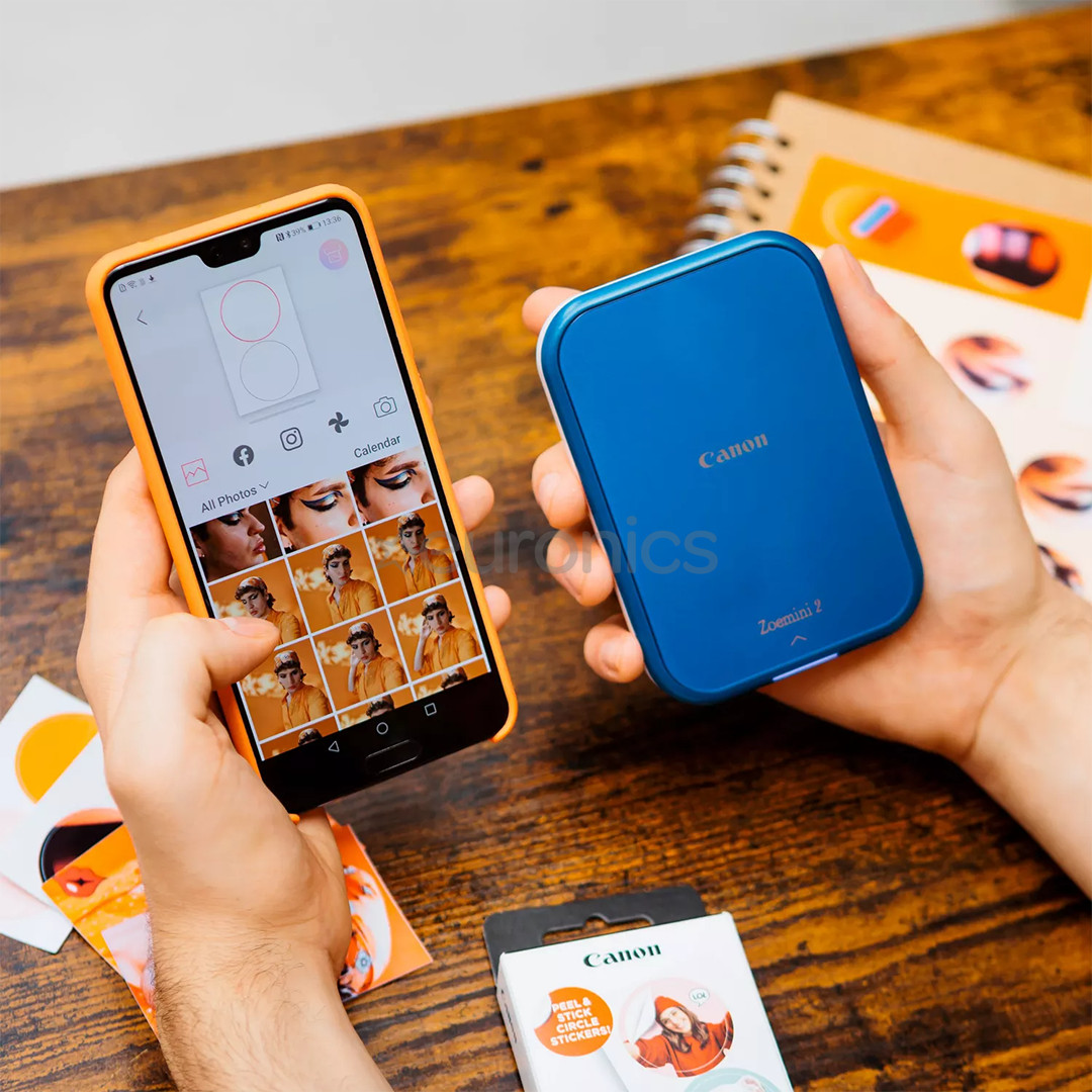 Canon Zoemini 2, BT, blue - Photo Printer
