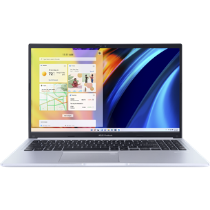 Asus Vivobook 15 M1502, 15,6'', FHD, Ryzen 5, 8 ГБ, 512 ГБ, W11H, SWE, серебристый - Ноутбук M1502IA-BQ068W-SWE