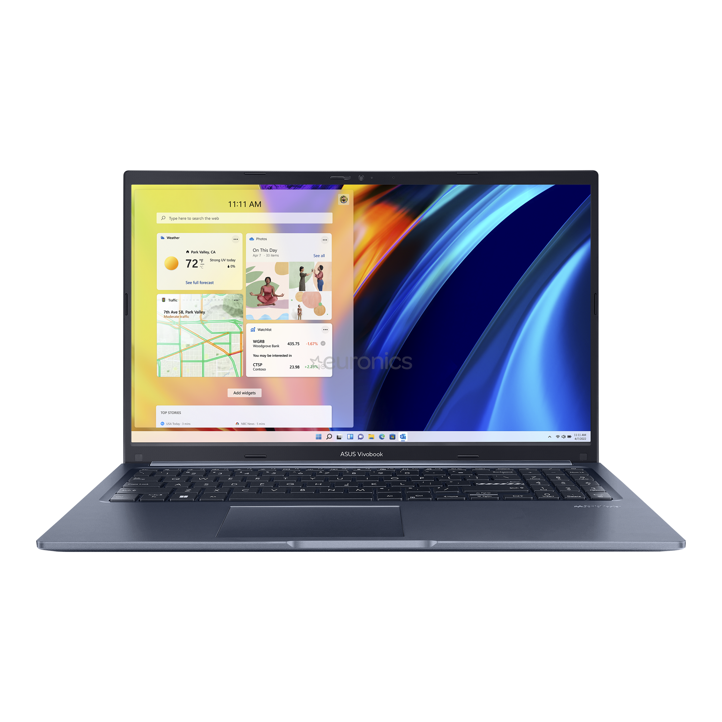 Asus Vivobook 15, 15.6", FHD, Ryzen 5, 8 GB, 512 GB, SWE, blue - Notebook