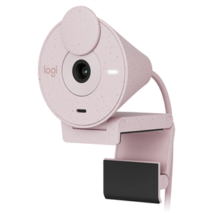 Logitech Brio 300, FHD, pink - Webcam 960-001448