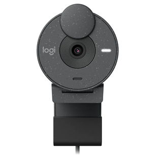 Logitech Brio 300, FHD, must - Veebikaamera