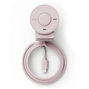 Logitech Brio 300, FHD, pink - Webcam