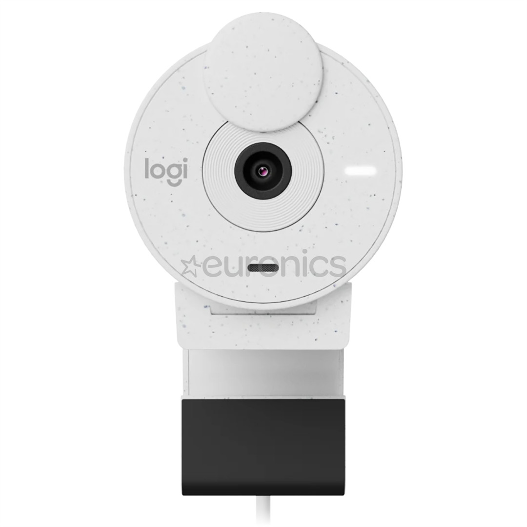 Logitech Brio 300, FHD, valge - Veebikaamera