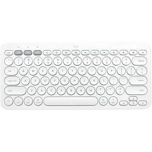 Logitech K380 Mac, US, valge - Juhtmevaba klaviatuur