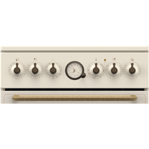 Gorenje, retro, 70 L, beige - Freestanding Ceramic Cooker