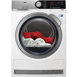 AEG 9000 Series, heat pump, 8 kg, depth 63,8 cm - Clothes Dryer