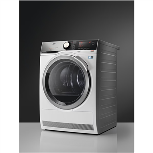 AEG 9000 Series, heat pump, 8 kg, depth 63,8 cm - Clothes Dryer