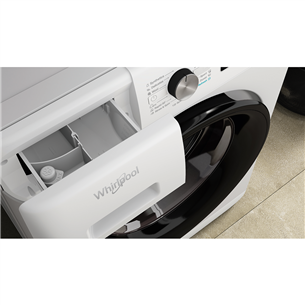 Whirlpool, 8 kg, depth 63 cm, 1400 rpm, white - Front load Washing machine