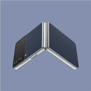 Samsung Galaxy Flip4 Bespoke Edition, 256 GB, silver/navy - Smartphone