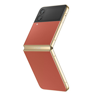 Samsung Galaxy Flip4 Bespoke Edition, 256 ГБ, золотистый/красный - Смартфон