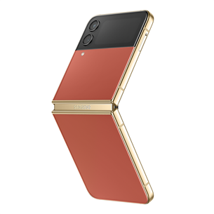 Samsung Galaxy Flip4 Bespoke Edition, 256 ГБ, золотистый/красный - Смартфон