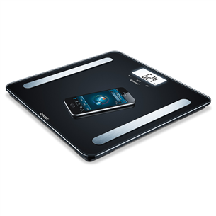 Beurer BF 600 Pure, Bluetooth, black - Diagnostic bathroom scale