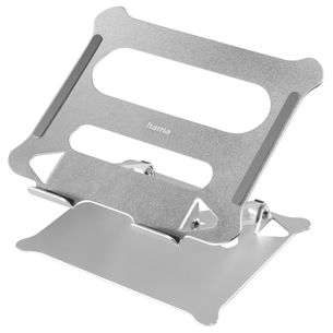 Hama Alu Notebook Stand, hõbe - Sülearvuti alus