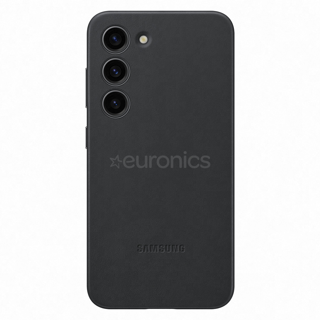 Samsung Leather Cover, Galaxy S23, must - Nahast ümbris