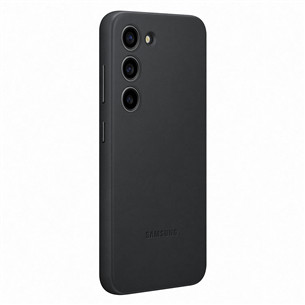 Samsung Leather Cover, Galaxy S23, must - Nahast ümbris